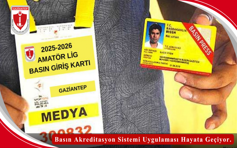 Basın Akreditasyon Sistemi Uygulaması Hayata Geçiyor.